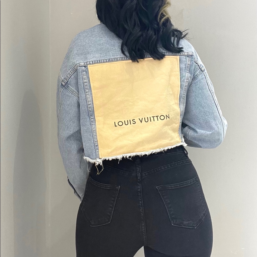SOLD! Louis V Denim Jacket